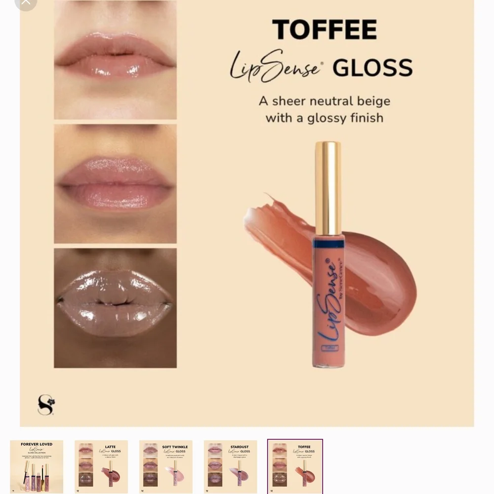 LipSense Toffee Gloss - Limited Edition - Picture 1 of 7